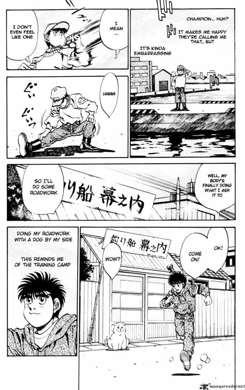 Hajime no Ippo: Fighting Spirit, Chapter 270 image 02
